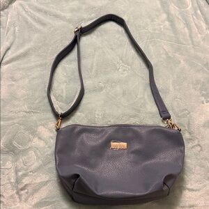 BCBG Paris Charcoal Crossbody Bag